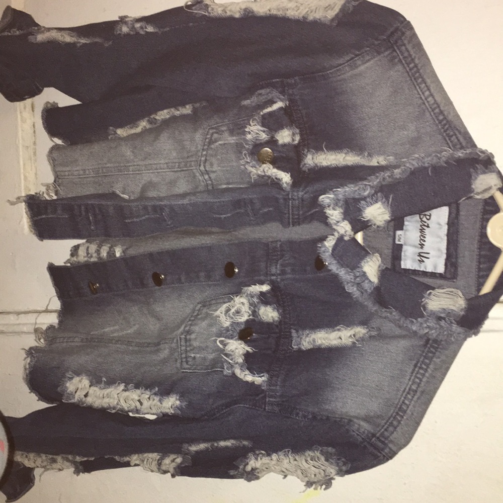 Demi distressed jacket